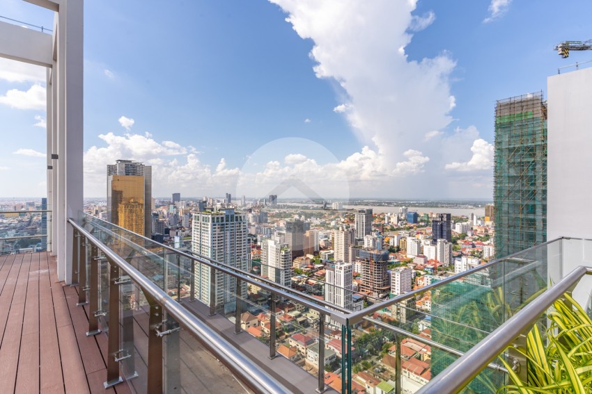 30 Sqm Studio Condo For Rent - Agile Sky Residence, BKK3, Phnom Penh