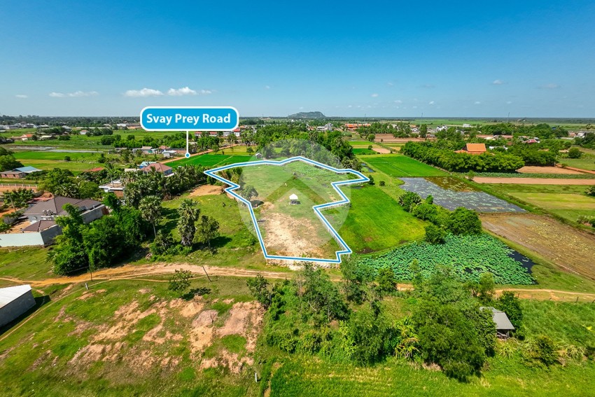 6,673 Sqm Land For Sale - Svay Prey, Svay Dangkum, Siem Reap