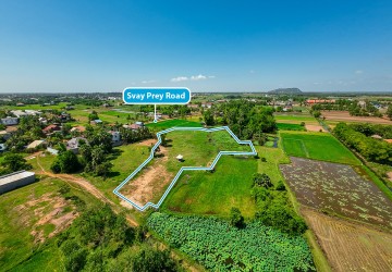 6,673 Sqm Land For Sale - Svay Prey, Svay Dangkum, Siem Reap thumbnail