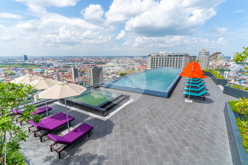 1 Bedroom Condo For Rent - Time Square 3, Boeung Kak 1, Phnom Penh