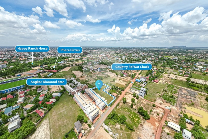 2,584 Sqm Residential Land For Sale - Svay Dangkum, Siem Reap