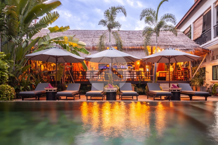 Hotel And Restaurant Business For Sale - Svay Dangkum, Siem Reap