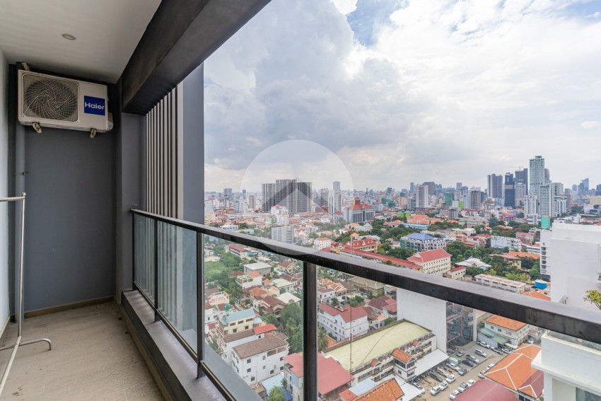 55 Sqm Studio Condo For Rent - Skylar, Tonle Bassac, Phnom Penh