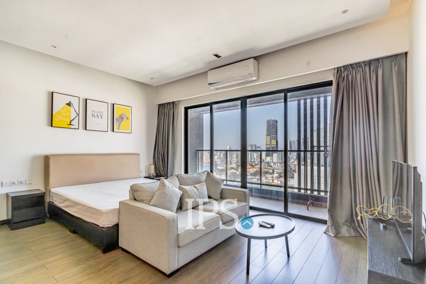 Studio Condo For Rent - Skylar, Tonle Bassac, Phnom Penh