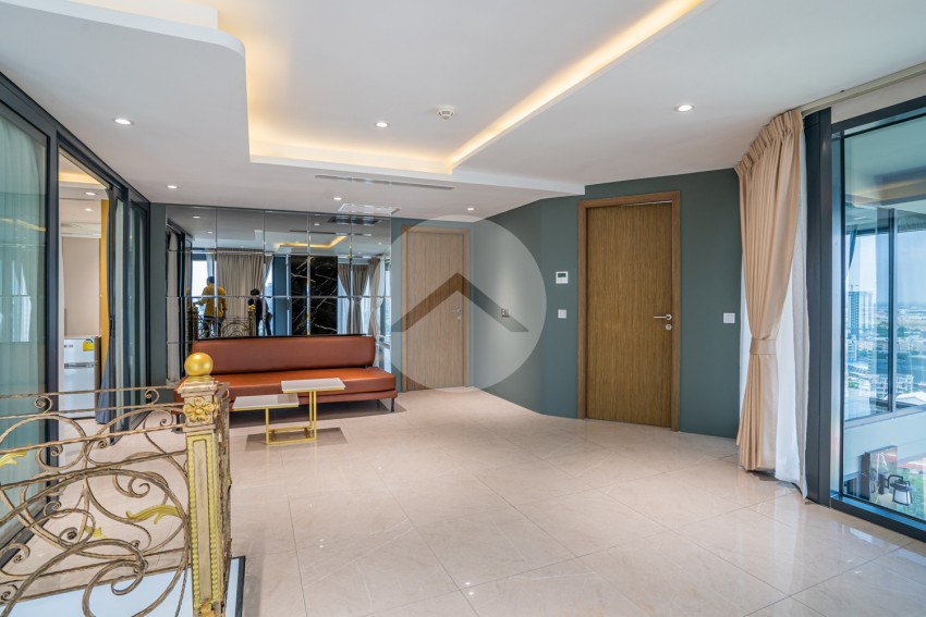 4 Bedroom Serviced Apartment For Rent - The Penthouse Residence, Tonle Bassac, Phnom Penh