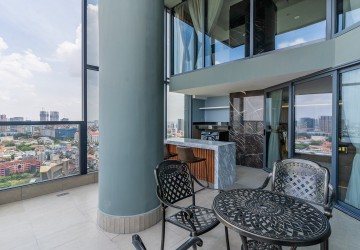 4 Bedroom Serviced Apartment For Rent - The Penthouse Residence, Tonle Bassac, Phnom Penh thumbnail