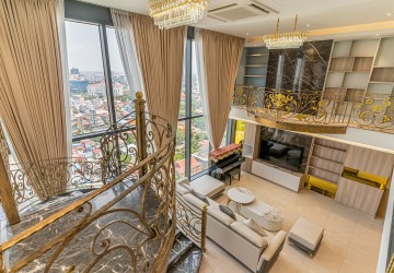 4 Bedroom Serviced Apartment For Rent - The Penthouse Residence, Tonle Bassac, Phnom Penh thumbnail