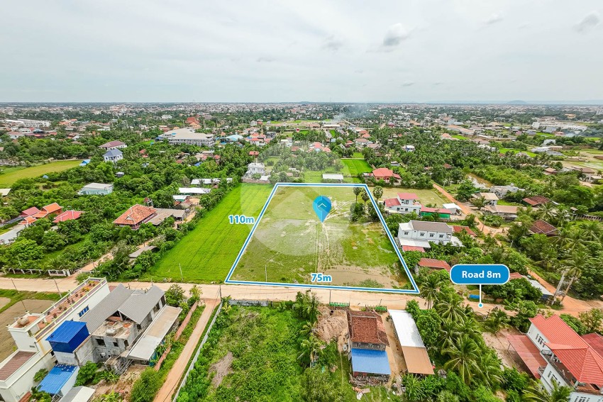 ដីលំនៅឋាន ៧,៥០០ ម៉ែត្រការ៉េ សម្រាប់លក់ - សង្កាត់សៀមរាប, ក្រុងសៀមរាប