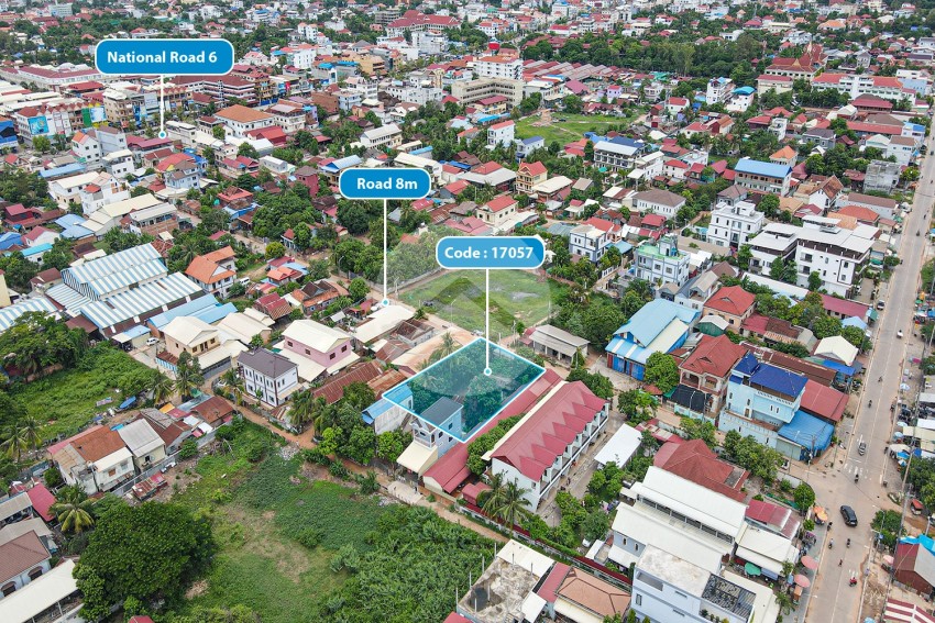 633 Sqm Residential Land For Sale - Slor Kram, Siem Reap