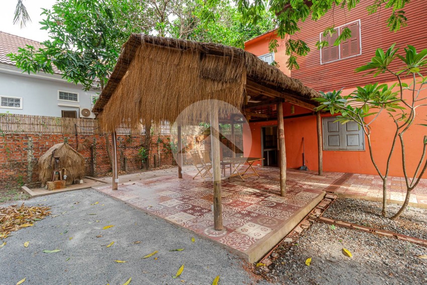 3 Bedroom Wooden House For Rent - Sala Kamreuk, Siem Reap