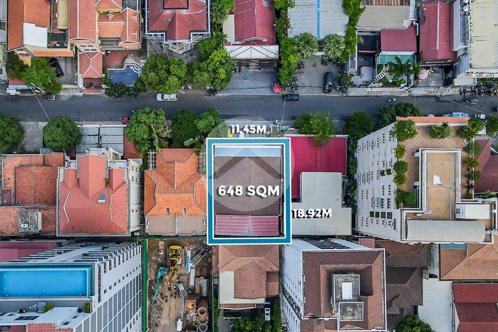 648 Sqm Commercial Building For Rent - BKK1, Phnom Penh - Image 2 648 Sqm Commercial Building For Rent - BKK1, Phnom Penh - Image 2