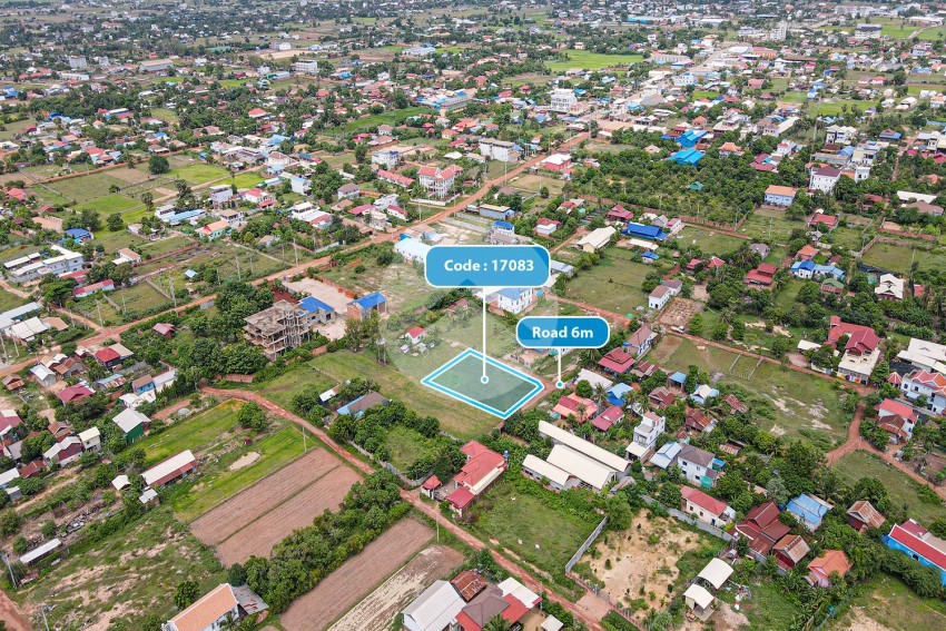 1,145 Sqm Residential Land For Sale - Chreav, Siem Reap