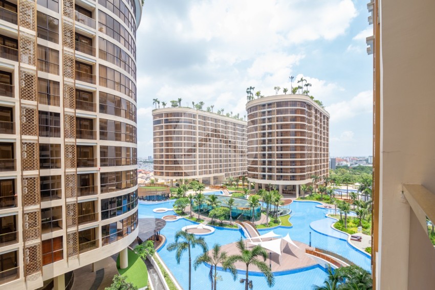 6th Floor 2 Bedroom Condo For Sale - Orkide the Royal Condominium, Teuk Thla, Phnom Penh