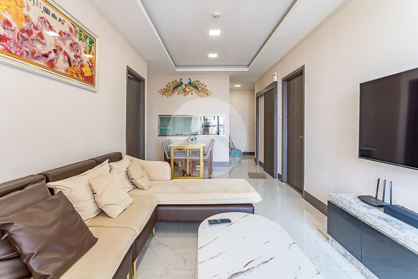 6th Floor 2 Bedroom Condo For Sale - Orkide the Royal Condominium, Teuk Thla, Phnom Penh