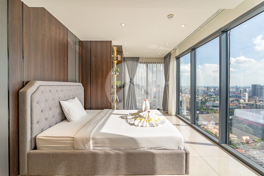 31st Floor 3 Bedroom Duplex For Sale - The Penthouse Residence, Tonle Bassac, Phnom Penh