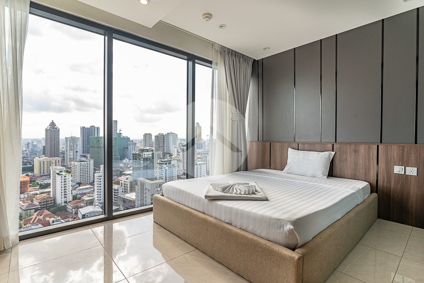 31st Floor 3 Bedroom Duplex For Sale - The Penthouse Residence, Tonle Bassac, Phnom Penh