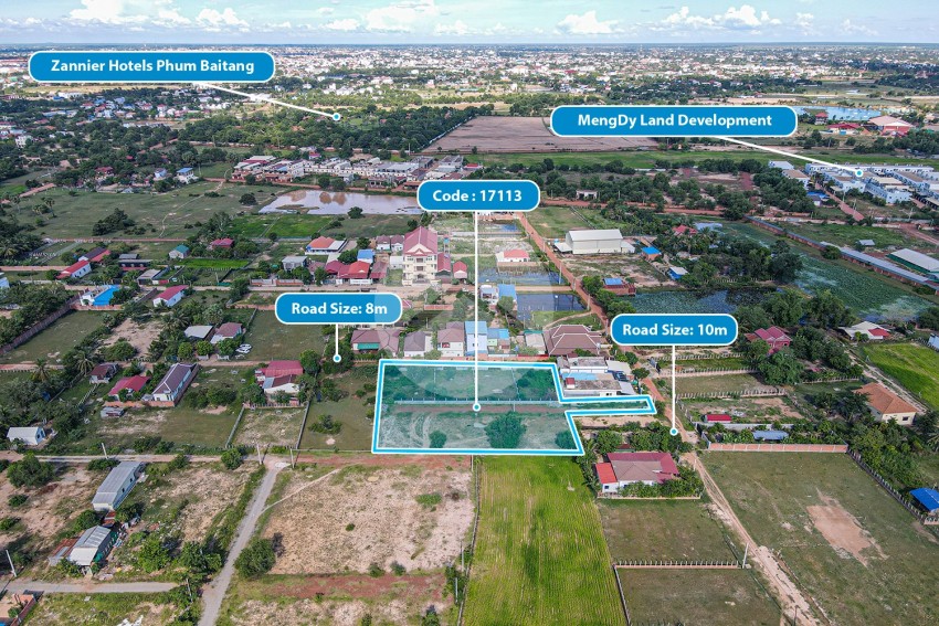 2,637 Sqm Residential Land For Sale - Sambour, Siem Reap