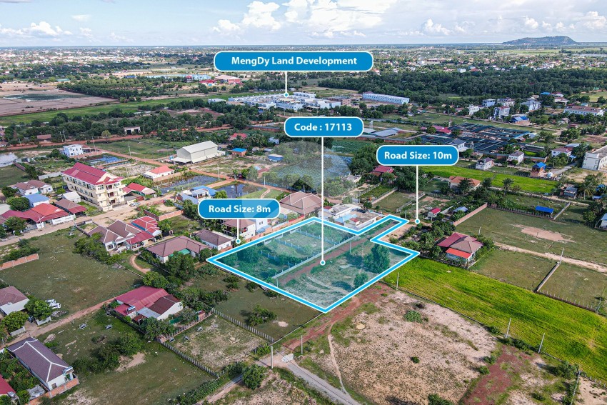 2,637 Sqm Residential Land For Sale - Sambour, Siem Reap