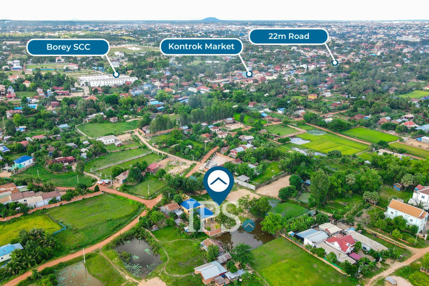 964 Sqm Residential Land For Sale - Svay Dangkum, Siem Reap