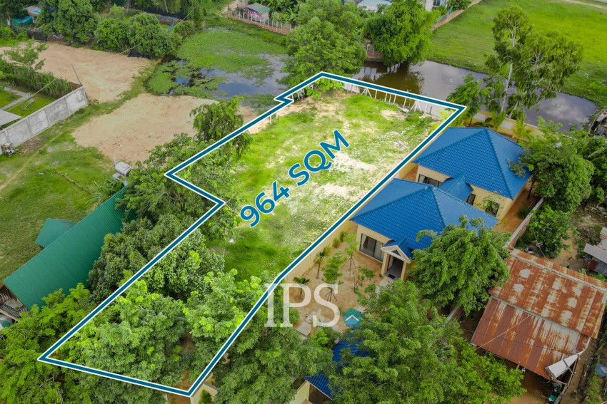 964 Sqm Residential Land For Sale - Svay Dangkum, Siem Reap