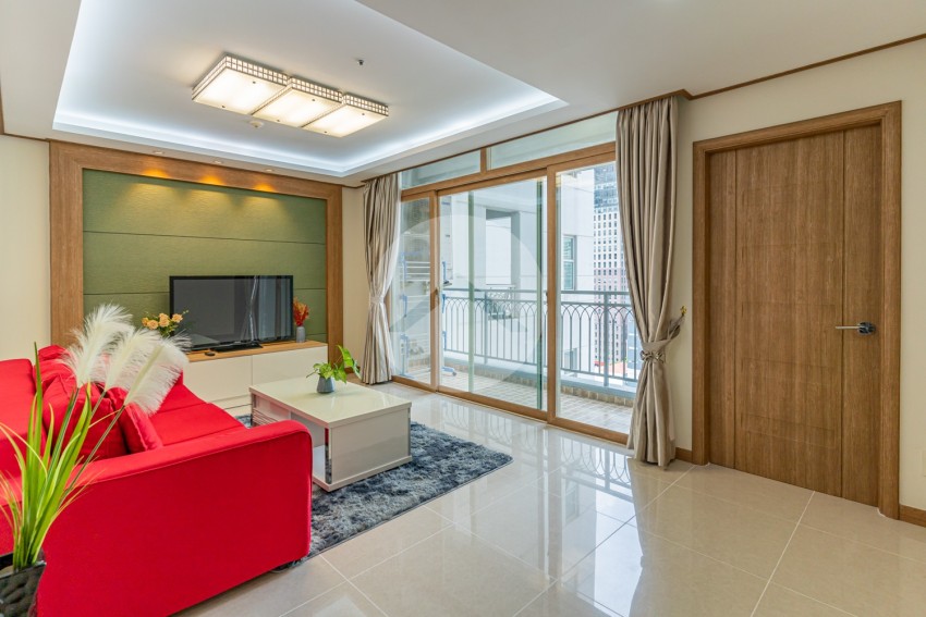 2 Bedroom Condo For Rent - De Castle Royal, BKK1, Phnom Penh