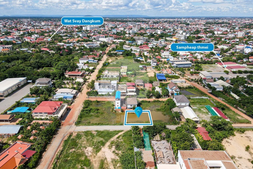 400 Sqm Land For Rent - Svay Dangkum, Siem Reap