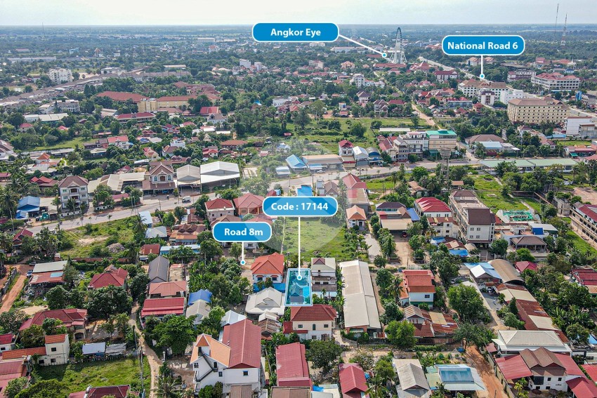 342 Sqm Residential Land For Sale - Svay Dangkum, Siem Reap