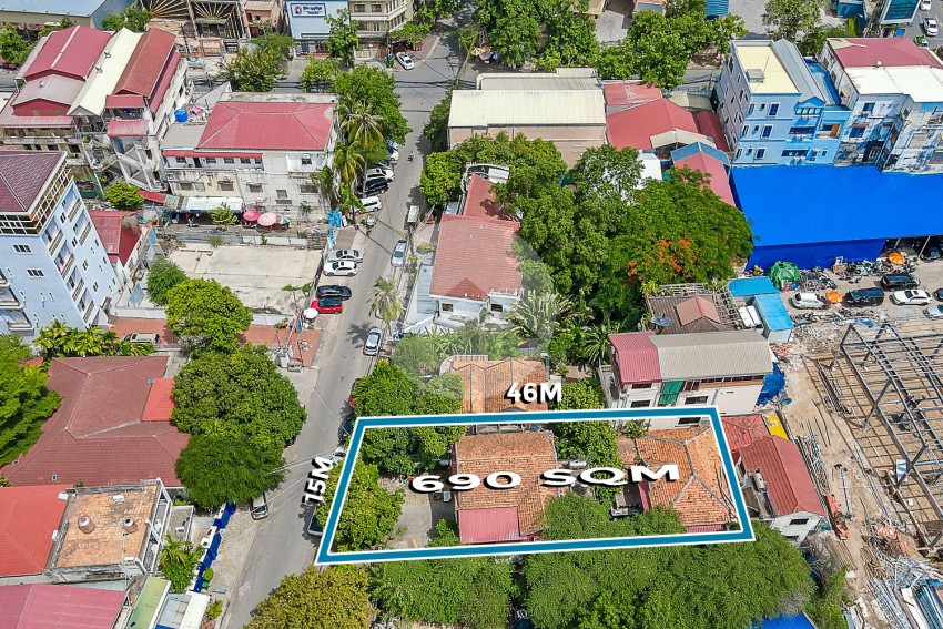 690 Sqm Commercial Space For Rent - Tonle Bassac, Phnom Penh