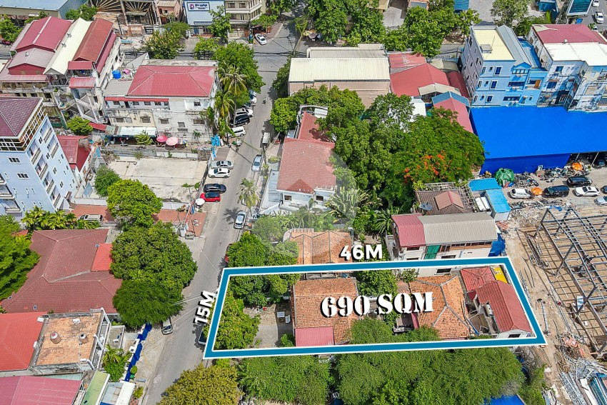 690 Sqm Commercial Space For Rent - Tonle Bassac, Phnom Penh