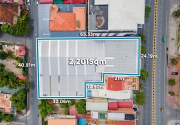 2,201 Sqm Land For Sale Along Monivong BLVD - BKK3, Phnom Penh thumbnail