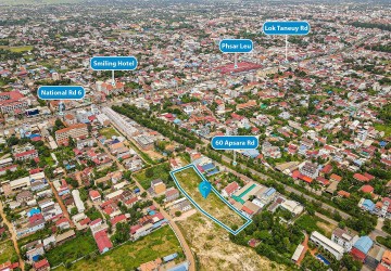 5,837 Sqm Commercial Land For Sale - Slor Kram, Siem Reap thumbnail