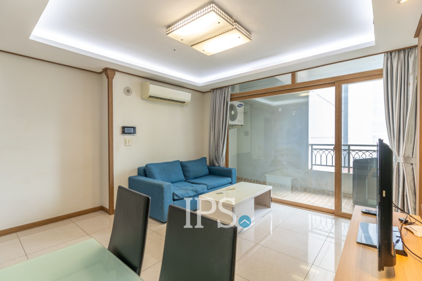 1 Bedroom Condo For Rent - De Castle Royal, BKK1, Phnom Penh