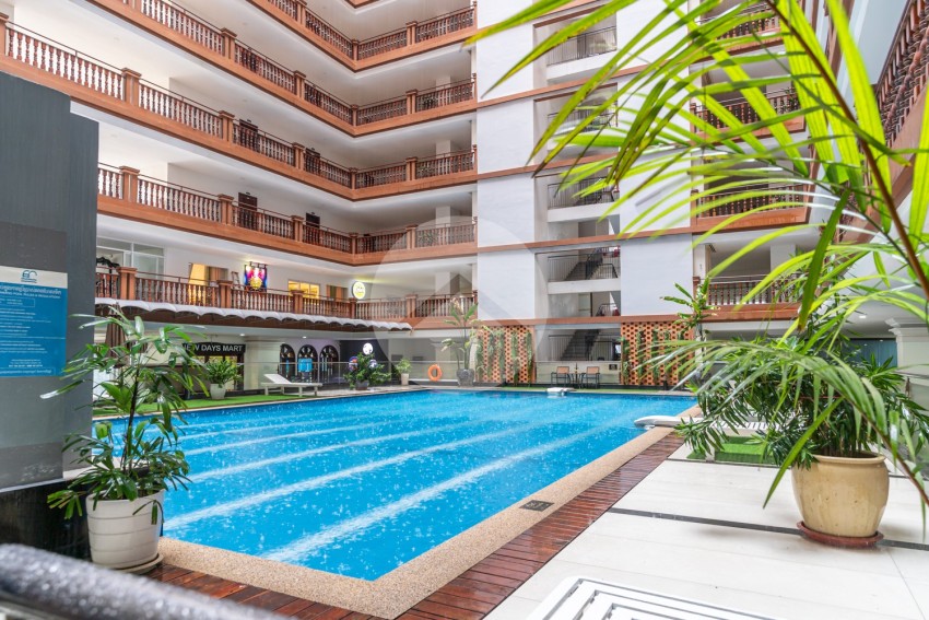 1 Bedroom Condo For Rent - Mekong View Tower 2, Chroy Changvar, Phnom Penh