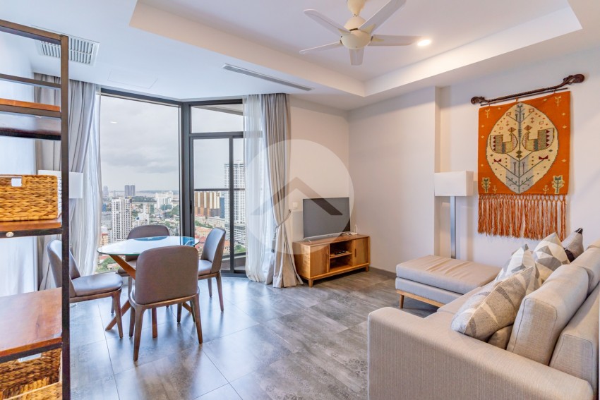 1 Bedroom Condo For Rent - The Penthouse , Tonle Bassac, Phnom Penh