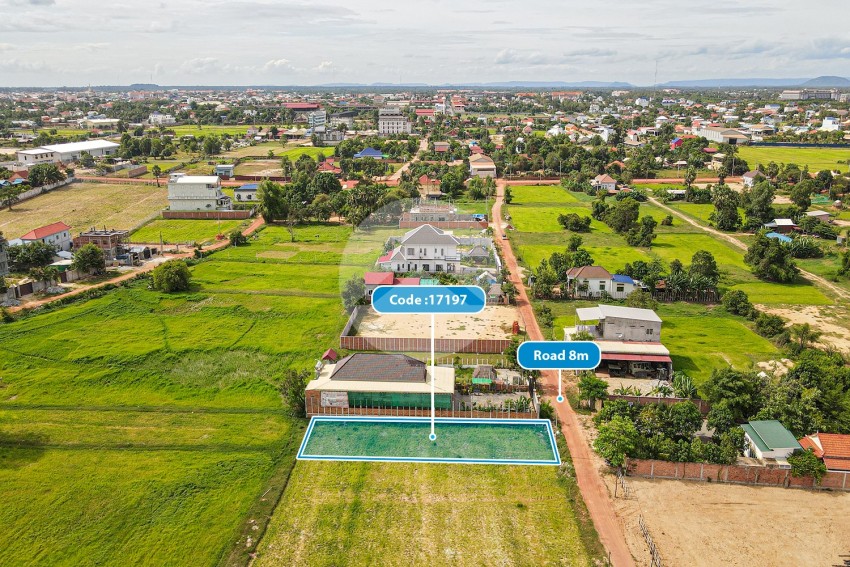 ដីលំនៅឋាន ៤២៣ ម៉ែត្រការ៉េ សម្រាប់លក់ - សង្កាត់ជ្រាវ, ខេត្តសៀមរាប