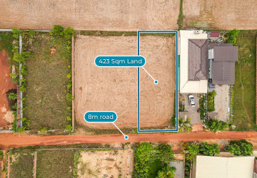 423 Sqm Land For Sale - Chreav, Siem Reap thumbnail