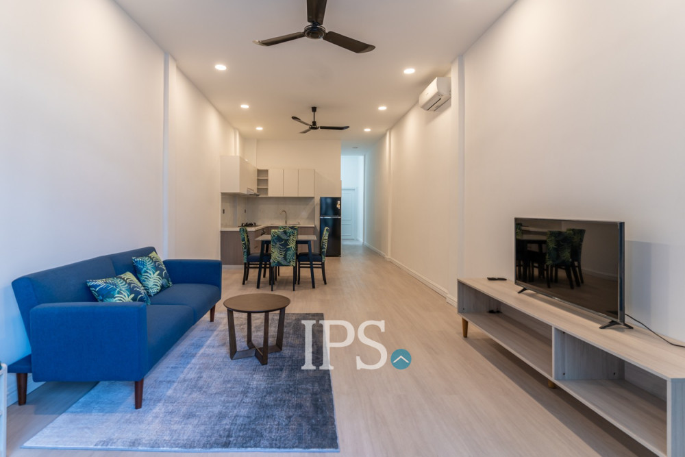 Renovated 1 Bedroom Apartment For Rent - BKK1, Phnom Penh
