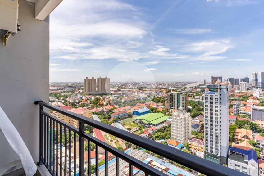 26 Sqm Serviced Studio Condo For Rent - BKK1, Phnom Penh