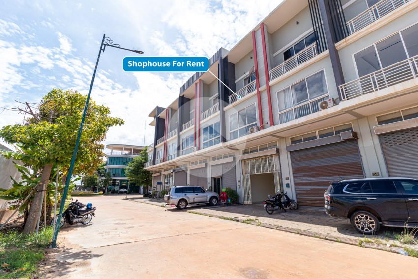 5 Bedroom Shophouse For Rent - Svay Dangkum, Siem Reap