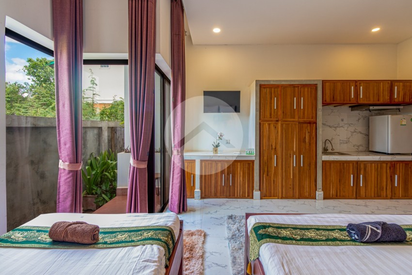 50 Sqm Studio Apartment For Rent - Svay Dangkum, Siem Reap