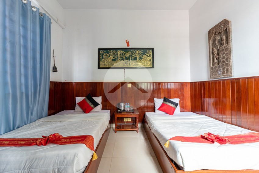 35 Bedroom Hotel For Rent - Night Market, Svay Dangkum, Siem Reap