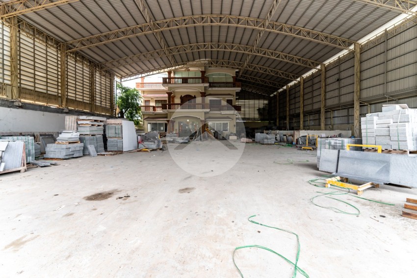 1,440 Sqm Warehouse For Rent - Along National Road 6A, Chroy Changvar, Phnom Penh