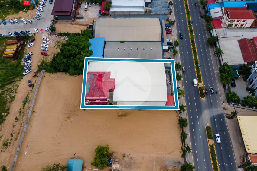 1,440 Sqm Warehouse For Rent - Along National Road 6A, Chroy Changvar, Phnom Penh