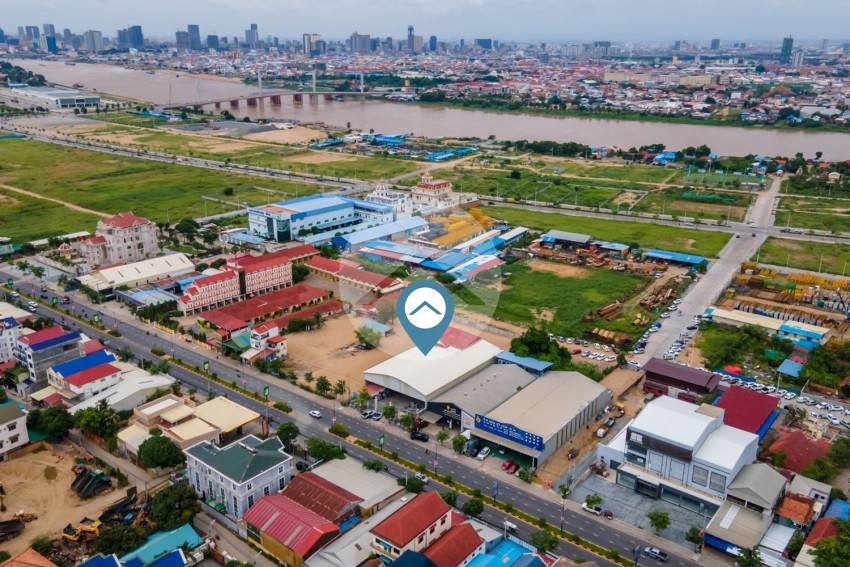 1,440 Sqm Warehouse For Rent - Along National Road 6A, Chroy Changvar, Phnom Penh