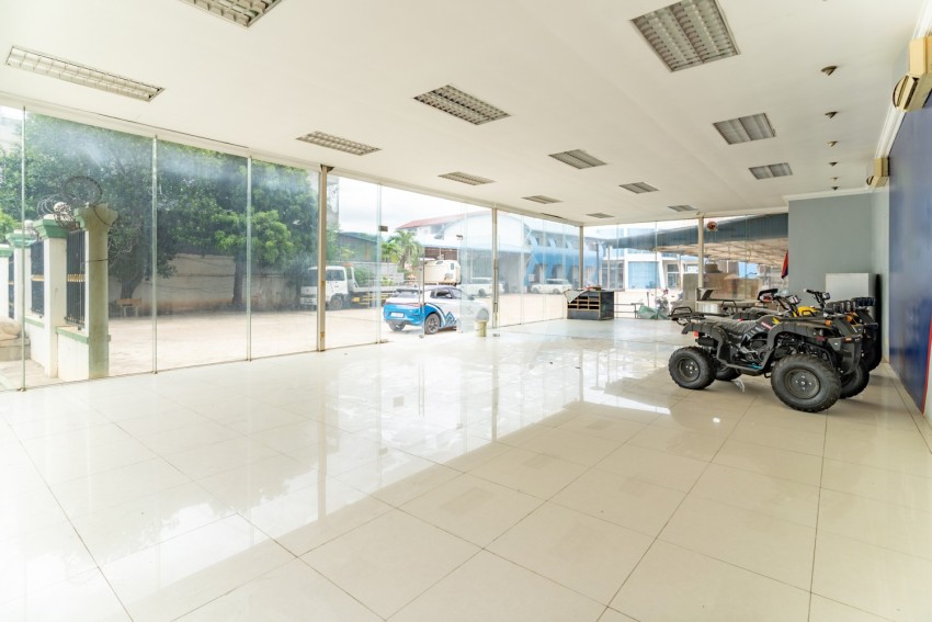 123 Sqm Retail Space For Rent - Along National Road 6A, Chroy Changvar, Phnom Penh