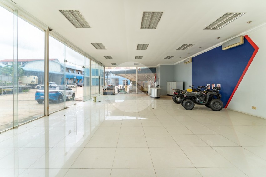 123 Sqm Retail Space For Rent - Along National Road 6A, Chroy Changvar, Phnom Penh