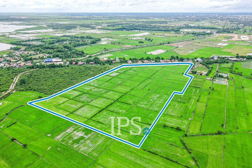 14.9 Hectare Residential Land For Sale - Near Phnom Krom, Sangkat Siem Reap