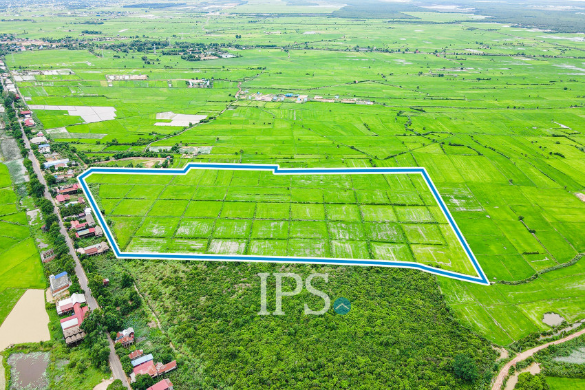 14.9 Hectare Residential Land For Sale - Near Phnom Krom, Sangkat Siem Reap