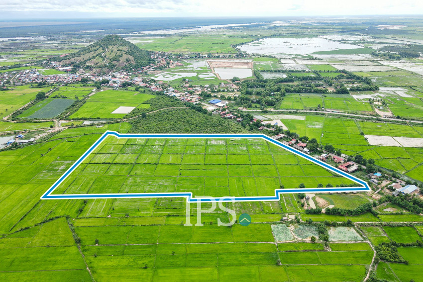 14.9 Hectare Residential Land For Sale - Near Phnom Krom, Sangkat Siem Reap