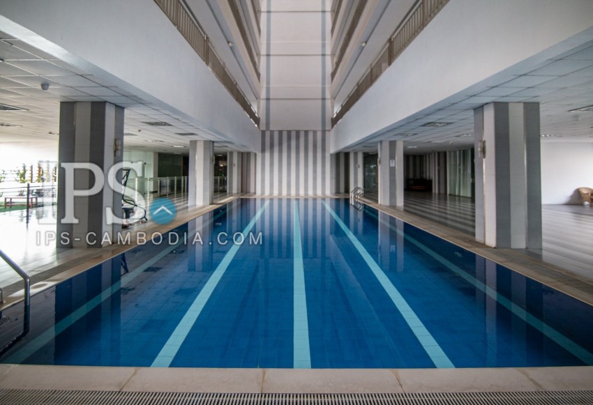 6th Floor 2 Bedroom Condo For Sale - De Castle Diamond, Toul Kork, Phnom Penh